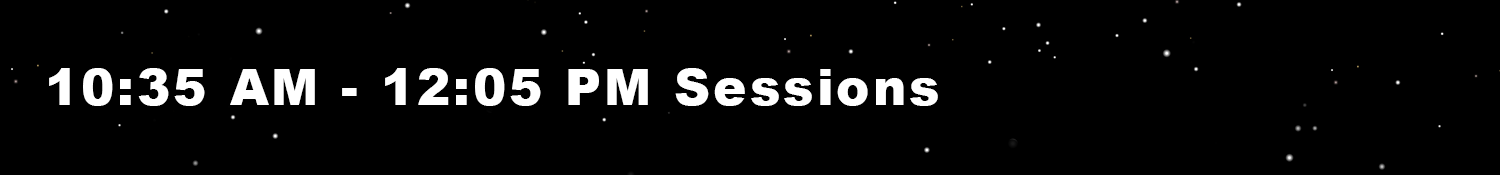 10:35 AM Sessions